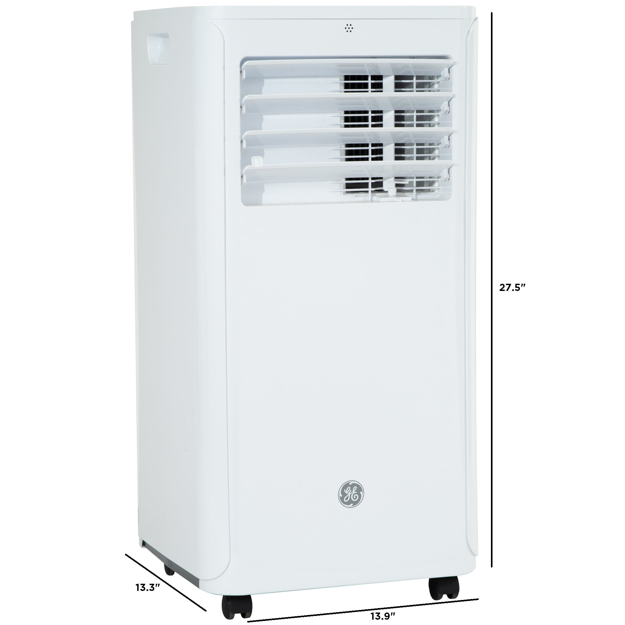 GE 6,100 BTU Portable Air Conditioner for Rooms up to 250 Sq ft., 3-in-1 Functionality with Remote