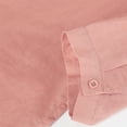 thumbnail image 4 of Ashirexll Short Sleeve Shirts for Women, Womens Summer Tops, Linen Embroidered 3/4 Sleeve Vintage Round Neck T-Shirt, 4 of 6