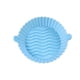 thumbnail image 3 of Revestimiento de silicona para freidora de airecesta antiadherente para freidoraalfombrilla de aceite (azul) Ndcxsfigh Libre de BPA, 3 of 9