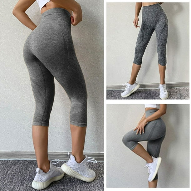 LegEnd High Waisted Leggings for Women Tummy Control Workout Running  Athletic Yoga Pants with Pockets 78, Capris