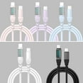 thumbnail image 4 of USB C to USB C Quick Charging Cable, 100W/5A 480Mbps Fast Speed Data Sync for Smartphones Tablets Laptops, 4 of 8