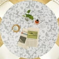 thumbnail image 2 of Nappe à Bord Élastique Imperméable et Anti-Huile, Housse de Table à Bord Élastique avec Dos en Flanelle, 2 of 8