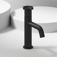 thumbnail image 6 of Ruxton Single Handle Single-Hole Bathroom Faucet in Matte Black, 6 of 14