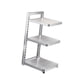 thumbnail image 4 of Pot Pan Rack Organizador de cocina Organizador de espacio de ahorro de espacio de estante ajustable Pots y organizador de sartenes para encimera en el 3 niveles, 4 of 8