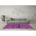 thumbnail image 3 of Ahgly Company Indoor Rectangle Abstract Purple Contemporary Area Rugs, 5' x 8', 3 of 4