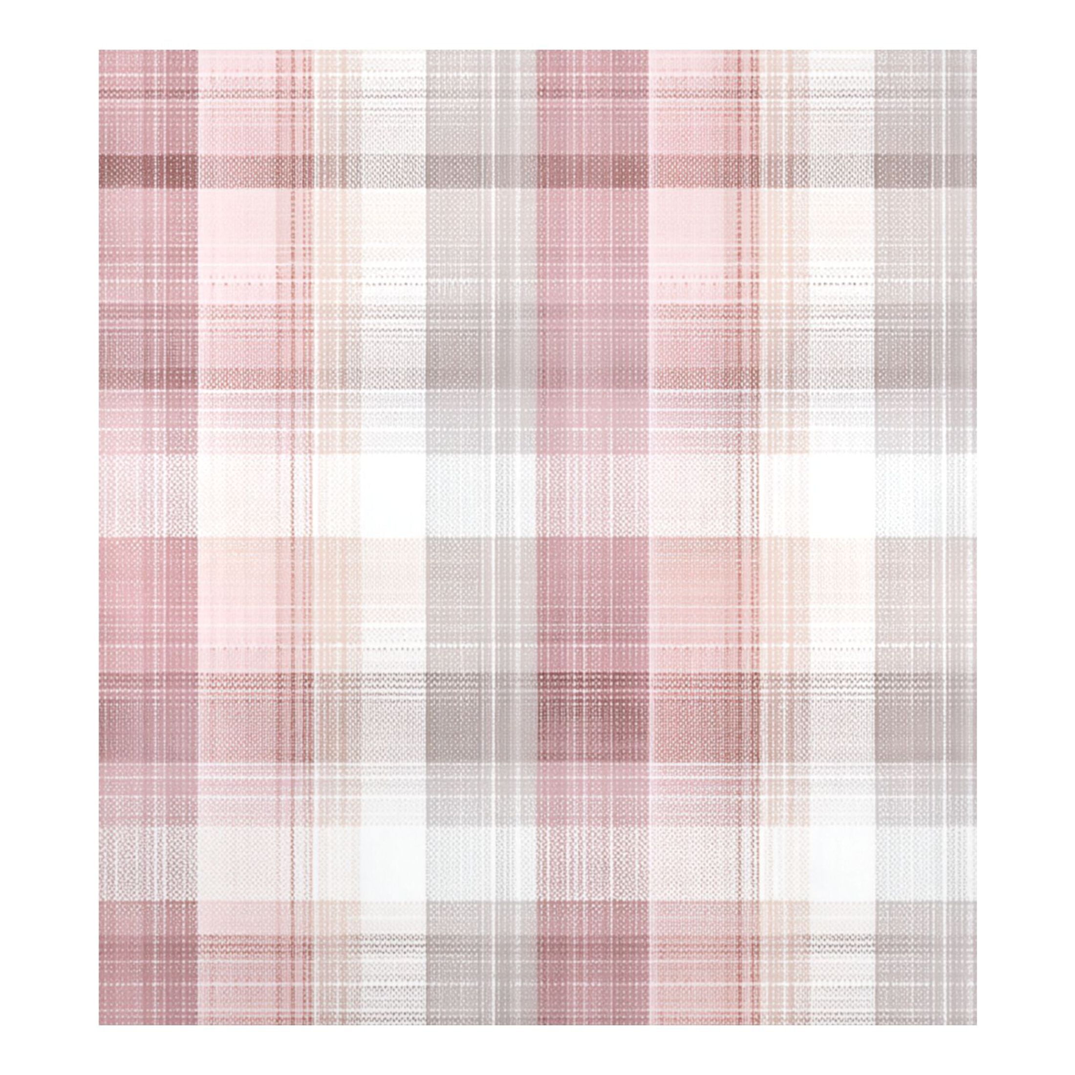 Dishwasher Magnetic Refrigerator Magnet Cover Sticker Home Decorative 23"x26" Magenta Checkered Pattern