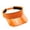 Orange, variant on Visor Cap for Women Wide Brim Sun Protection Hat Adjustable Visor Cap (Orange One Size)