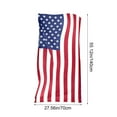 thumbnail image 3 of SLYNSHome Beach Towel Microfiber 27.5x55 inch American Flag Lightweight Travel Towels for Swim Pool Yoga Gym Camping Beach Essentials Accessories Vacation Gift, 3 of 6