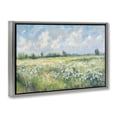 thumbnail image 2 of Stupell Industries Traditional Daisy Field Landscape Impression Gray Floating Frame Canvas Art, 31 x 21, by Creative Studio, 2 of 8