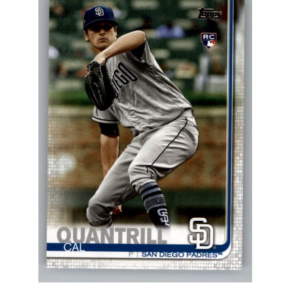 Collectible 2019 Topps Update #US23 Cal Quantrill RC Rookie San Diego Padres MLB Baseball Trading Card