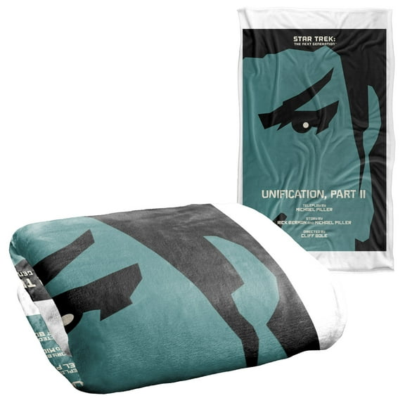 Star Trek The Next Generation Season 5 Episode 8 Silky Touch Super Soft Throw Blanket 36" x 58"