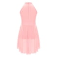 thumbnail image 2 of YONGHS Kids Girls Sparkle Ice Skating Modern Contemporary Ballet Latin Lyrical Dance Dress Pink 14, 2 of 7
