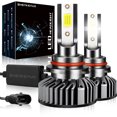 thumbnail image 2 of For GMC Sierra 1500 HD/HD Classic 2001-2003 LED Headlight Bulbs 9005 H11 High Low Beam Kit, 2 of 8