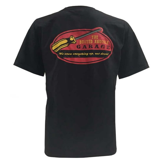 Busted Knuckle Busted Knuckle Garage We Screw Everything Up TShirt BK123 Medium