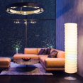 thumbnail image 2 of 1pc Paper Floor Lamp Shade Standing Lampshade Home Hotel Lampshade Living Room Bedroom Light Accessory, 2 of 5
