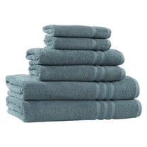 Denzi 6-Piece Turkish Cotton Towel Set