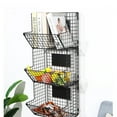 thumbnail image 3 of Baohd Stainless Steel Large Capacity Metal Shelf Storage Organizer For Pantry Drink Organizer For Pantry Three layers, 3 of 6