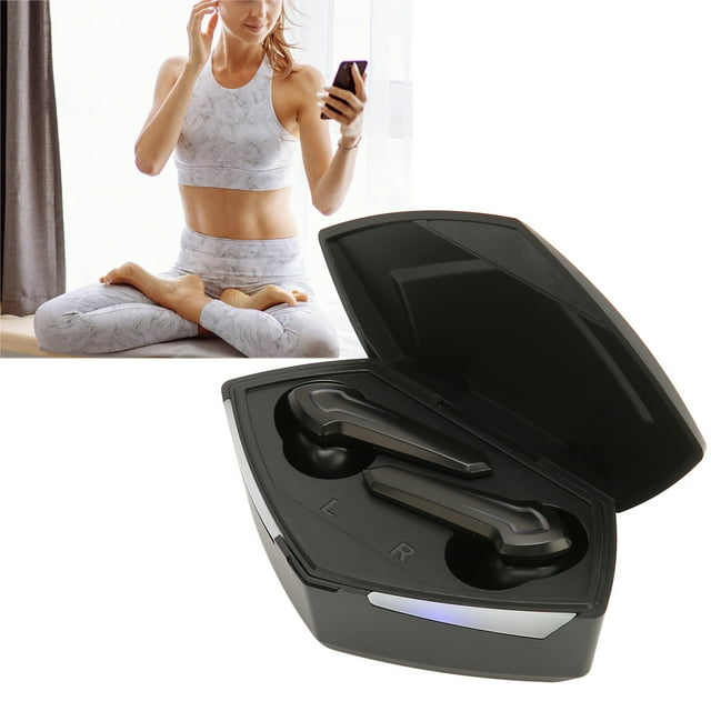 Auriculares para Juegos con Micrófono Auriculares Inalámbricos de Modos Duales Baja Latencia para Juegos de Sonido Superior