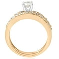 thumbnail image 3 of Pompeii 14k Yellow Gold 1 Carat Diamond Engagement Ring Matching Wedding Band Set (H/I,I1), 3 of 3