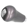 thumbnail image 4 of Perilla de Cambio de Marchas para Coche 5 Velocidades Plástico Negro Metal Cuero Artificial a Prueba de Polvo Palanca 54102SNAA01 Apto para Honda para Civic 2006 2007(plata) Unbranded 1616210059911, 4 of 7
