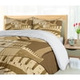 thumbnail image 5 of Ambesonne Landscape Duvet Cover Sets, Old Cultural Heritage, 2-King, Cream, 5 of 7