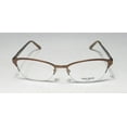 thumbnail image 3 of VERA WANG Eyeglasses CATLIN Brown 53MM, 3 of 9