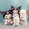 thumbnail image 5 of 30/45cm Creative New Milk Bottle Angel Kuromi Plush Toys Doll Home Decoration Pillow Large Pacha Dog Cartoon Doll for Kids, 5 of 5