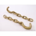 thumbnail image 2 of Red Hound Auto (2) 5/16" x 6 Inches Tow Chain Transport Chain Forged Mini J Hook, 2 of 6