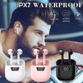 thumbnail image 4 of Earbud, Waterproof in-Ear Hi-Fi Stereo Earbuds Sports Gaming (Black) Earphone Life Earphone, 4 of 7