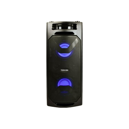Toshiba - Powered Wireless Speaker (Each) - Black