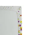 thumbnail image 2 of Ambesonne Abstract Fitted Sheet, Colorful Halftone Effect, Twin XL Size, White and Fuchsia, 2 of 2