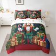 thumbnail image 2 of Homewish Xmas Nutcracker 7 Pieces Bedding Comforter Set for Boys Girls,Xmas Festival Full Bedding Set Lightweight,Merry Christmas Fitted Sheet Flat Sheet,Super Cozy Room Decor,Reversible, 2 of 8