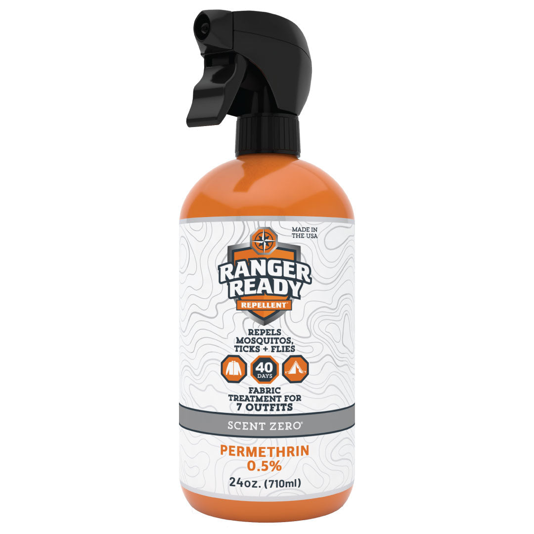 Ranger Ready Permethrin Clothing and Gear Insect Repellent | 710ml, 24.0 oz