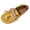 Yellow, variant on Gray Womens Ethnic Style Moccasin Slippers Flat Shoes Beaded Rope Lacing Soft Upper Casual Outdoor Indoor Wear Size 9