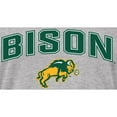 thumbnail image 2 of Women's Ash NDSU Bison Proud Mascot Long Sleeve T-Shirt, 2 of 2