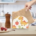 thumbnail image 6 of Cute Dinosaur Apples Napkin Holders for Tables Napkin Stand Paper Holder Organizer Tabletop Tissue Box Dispenser, 6 of 8