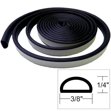 Weather Seal, RollPack Sweep Translucence138 Aluminum Stop WeatherSeal Interior Black Density Marine 14by12Inchby17 282433 Weatherstrip weather SelfAdhesive.., By Whitecap