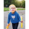 thumbnail image 2 of Funny Halloween Kitten Hoodie Toddler -Image by Shutterstock,  4 Toddler, 2 of 4