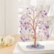 thumbnail image 1 of Árbol de la Fortuna Triturado, Árbol de la Fortuna de Cristal Múltiple, Árbol de Sauce Artesanal, Decoración para el Hogar/Oficina, Elegante, para dormitorio, Estructura metálica, Diseño de, 1 of 9