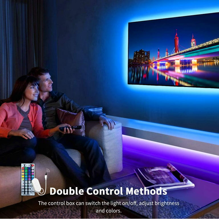 Ruban LED, 30M（2*15M) Led Chambre Flexible Bluetooth App Contrôle
