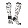 thumbnail image 4 of Daiia Sports Socks Funny Chicken Printed Novelty Crew Socks for Men Women Knee High Socks Cotton Socks Soft & Breathable Support Unisex Socks, 4 of 9