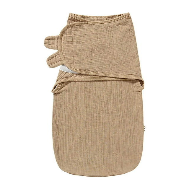 Organic Baby Sleeping Bag Swaddle for and Adjustable Wider Fastening Soft Breathable Comfortable Safe Sleep