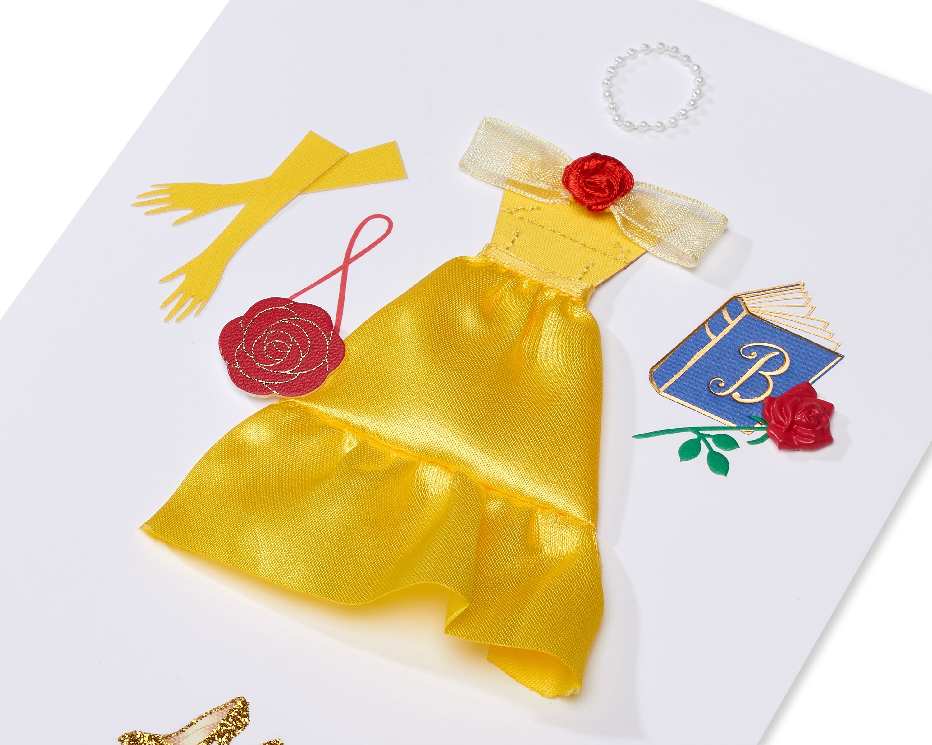 Papersong Premium Thinking of You Friendship Card (Belle Outfit)