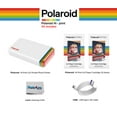 thumbnail image 4 of Polaroid Hi-Print - 2nd Generation Bluetooth Connected 2x3 Pocket Photo Dye-Sub Printer - White (9128) Bundle, 4 of 9