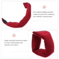 thumbnail image 4 of LEEYNEER Poids de Poignet Femmes Yoga Exercice Poids de Bras Ajustables Rouge 1 Paquet, 4 of 6
