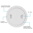 thumbnail image 4 of Marine ABS Rounded Cover Inspection Hatch Yacht RV Boat Accessories4inch, Weatherproof, ABS Plastic, Durable, 4 of 8