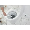 thumbnail image 5 of Clorox Toilet Plunger and Bowl Brush Combo Set with Caddy, White, 5 of 11