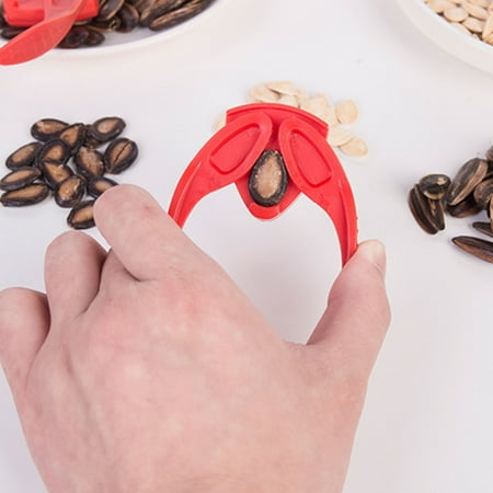 

Red Melon Seed Cracker Plier Sunflower Seeds Plier Opener - Seed Cracker Sheller Opener Peeling Pliers for Melon Seeds Small Nuts Specialty Tools and Gadgets