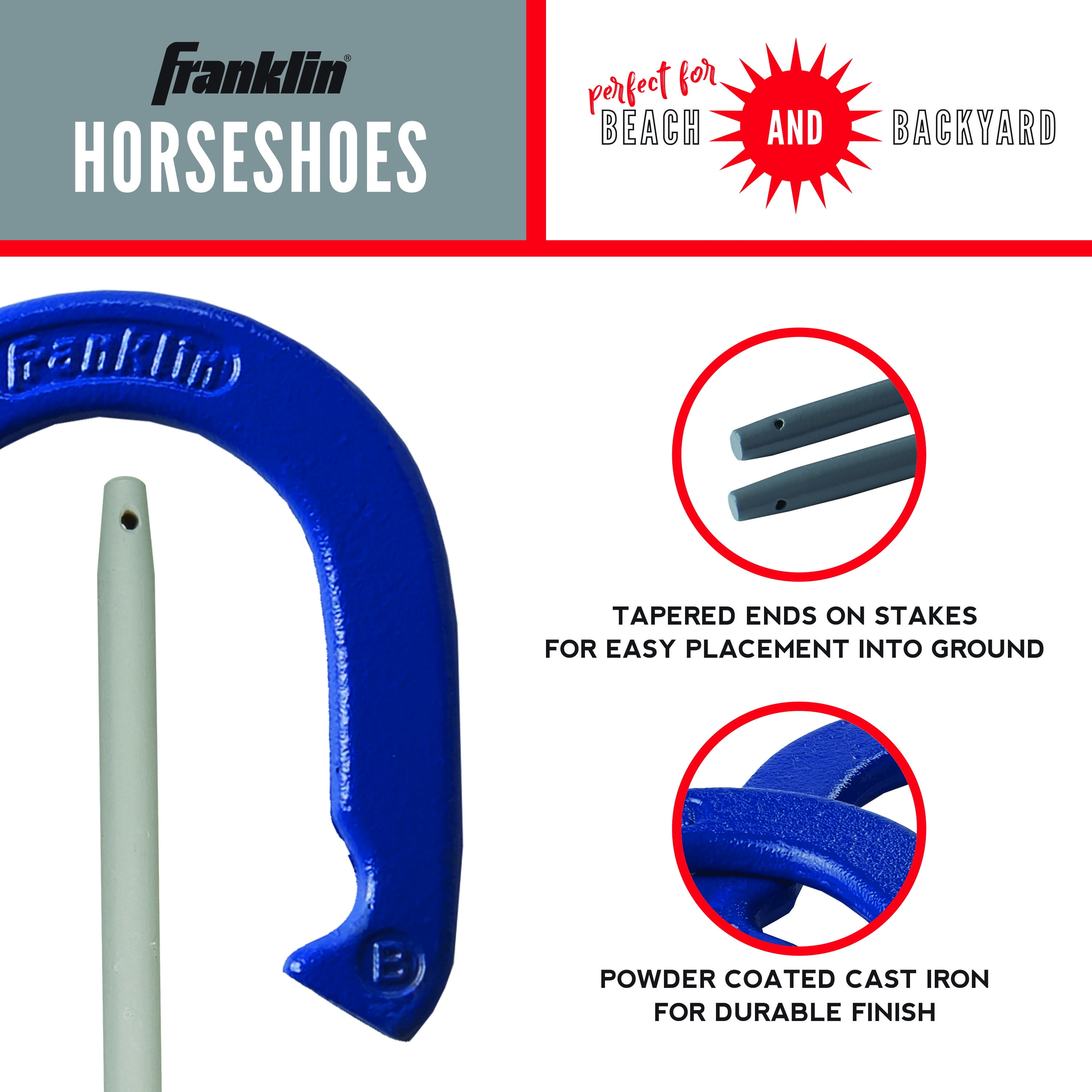 ThermoSaf Juleps And Horseshoes Plate - Franklin Saddlery