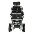 thumbnail image 4 of Fauteuil Roulant Électrique Léger de Qualité Supérieure à Pliage et Voyage, Inclinable Automatique, Fauteuil Roulant Motorisé à Inclinaison Automatique, 4 of 11